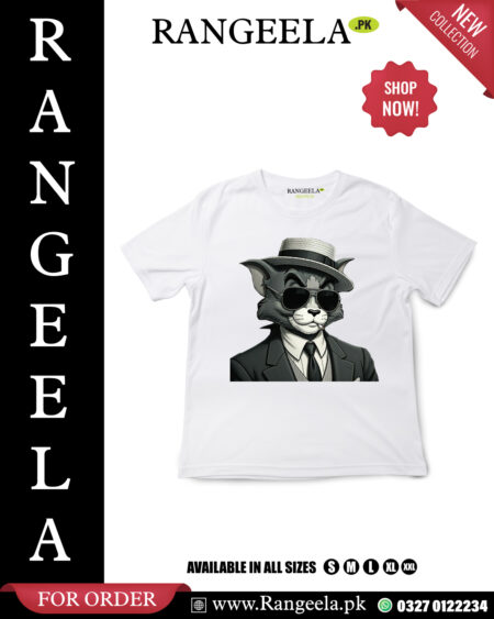 Tom Wearning Glasses and Hat T-Shirt